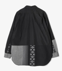Combo Spread Collar Shirt - 100's 2Ply Broadcloth