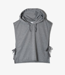 Hooded Interliner - Polyester Houndstooth Knit Jersey
