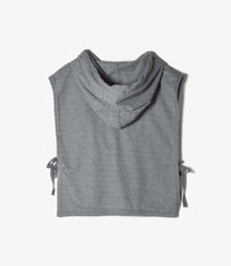 Hooded Interliner - Polyester Houndstooth Knit Jersey