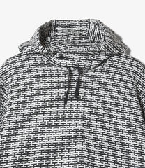 Short Sleeve Hoody - CP Horizontal Knit Jacquard