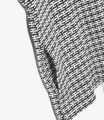 Short Sleeve Hoody - CP Horizontal Knit Jacquard