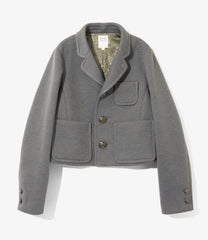 Navy Blazer - Double Knit