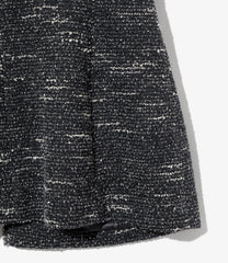 Sleeveless Jacket - Bonding Tweed