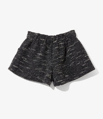Boxer Short Pant- Bonding Tweed