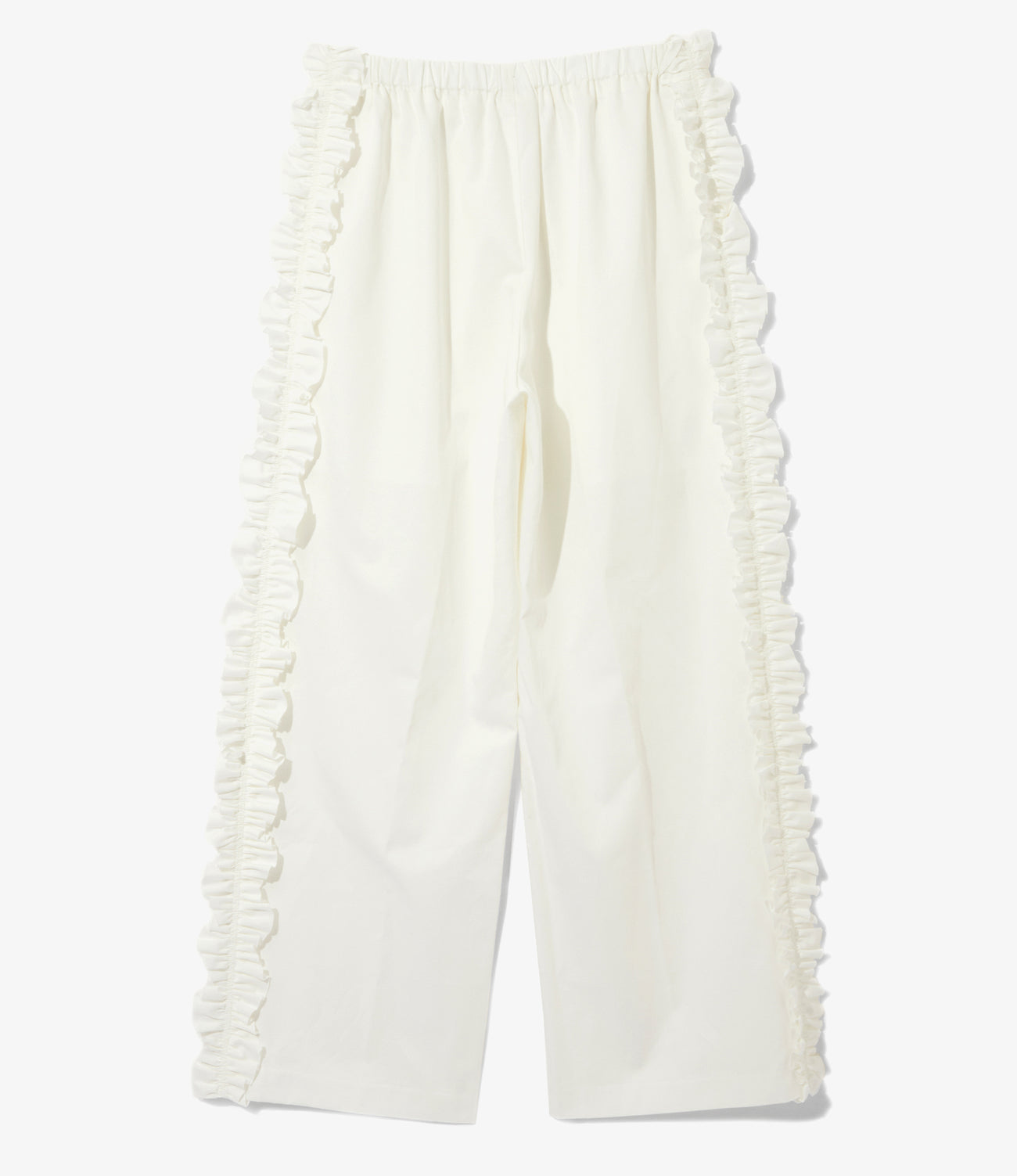 Frill Side Flare Pant - Twill