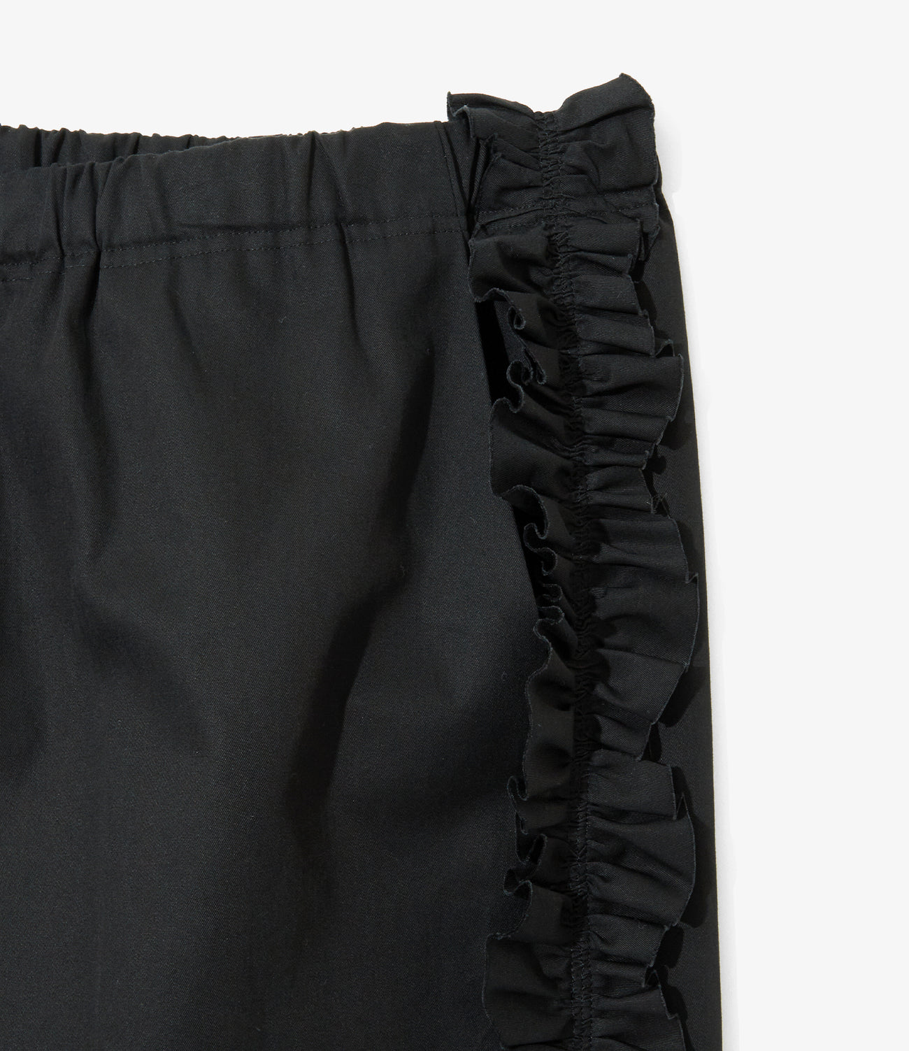 Frill Side Flare Pant - Twill