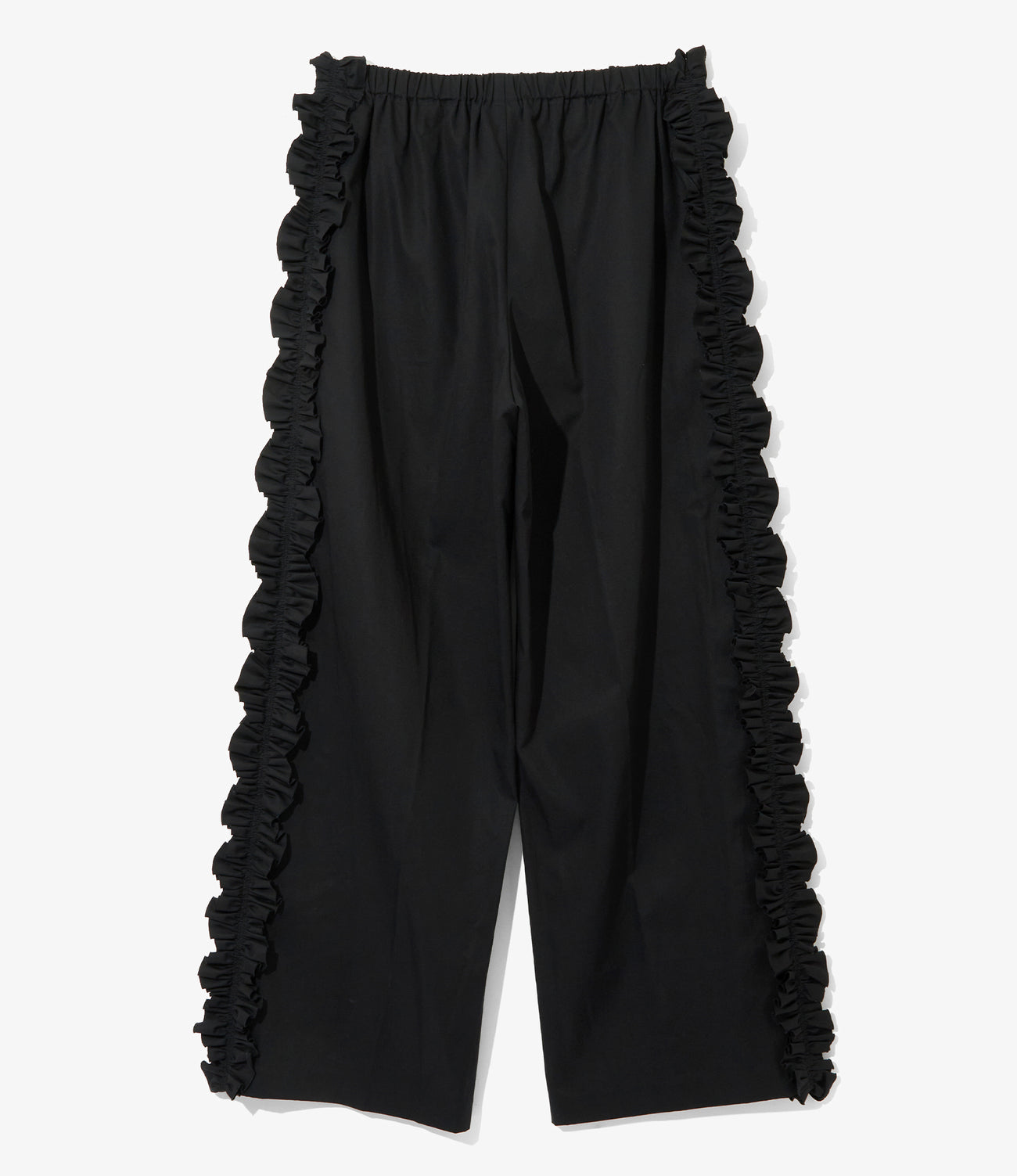 Frill Side Flare Pant - Twill