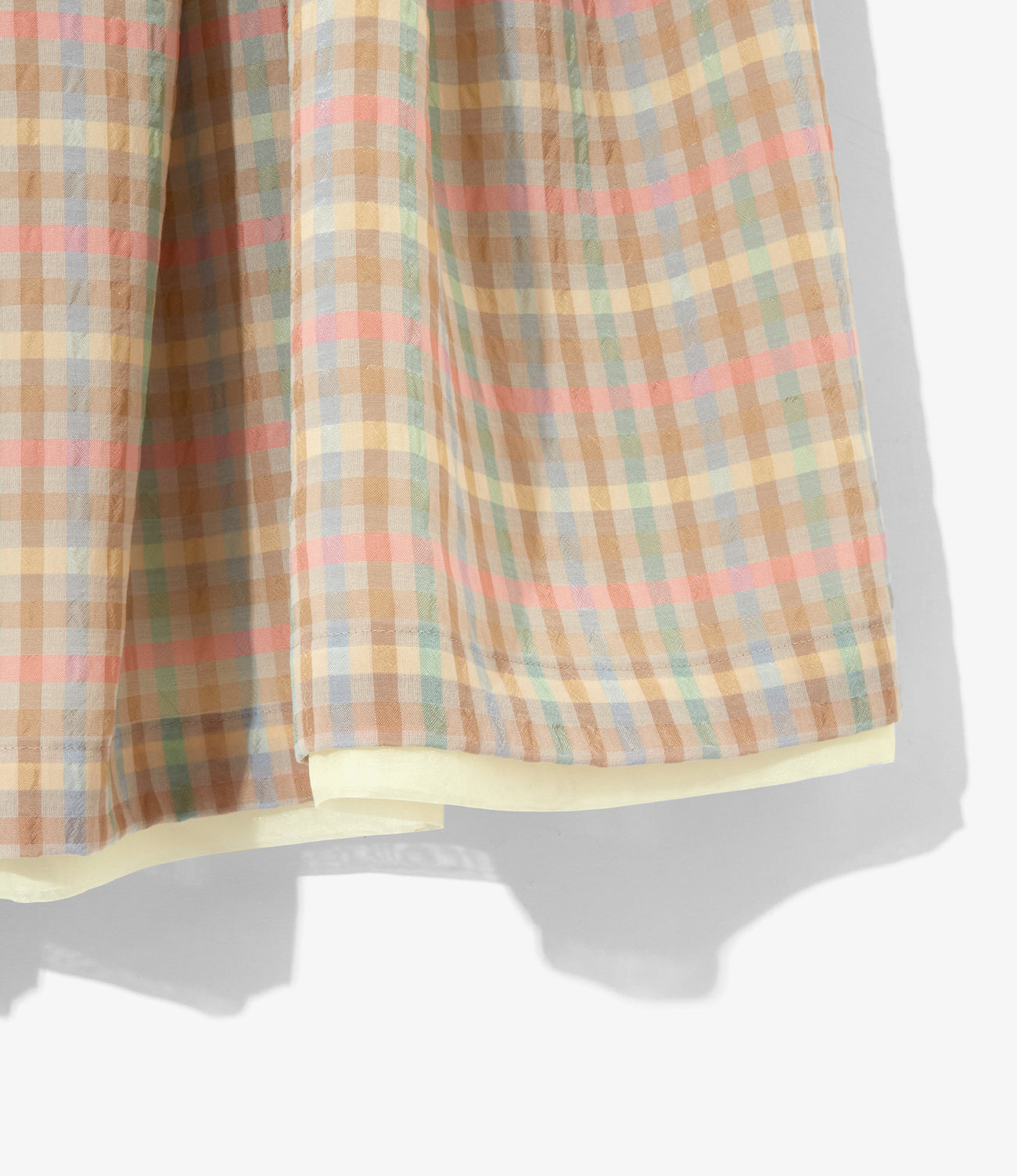 Camisole Mini Dress - Plaid