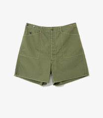 Utility Huge Shorts - Herringbone