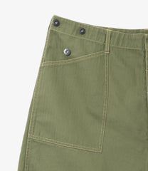 Utility Huge Shorts - Herringbone