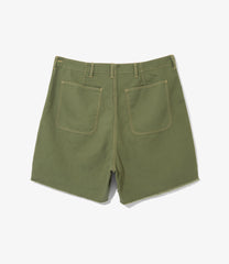 Utility Huge Shorts - Herringbone