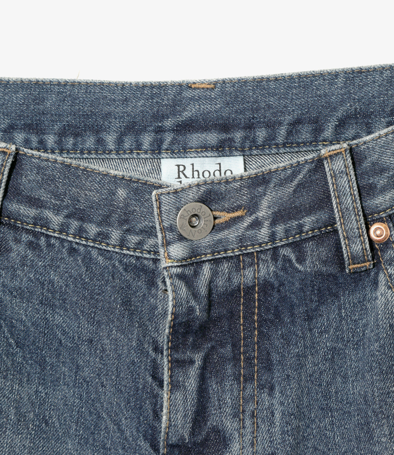 5Pockets Pant - Damaged Denim