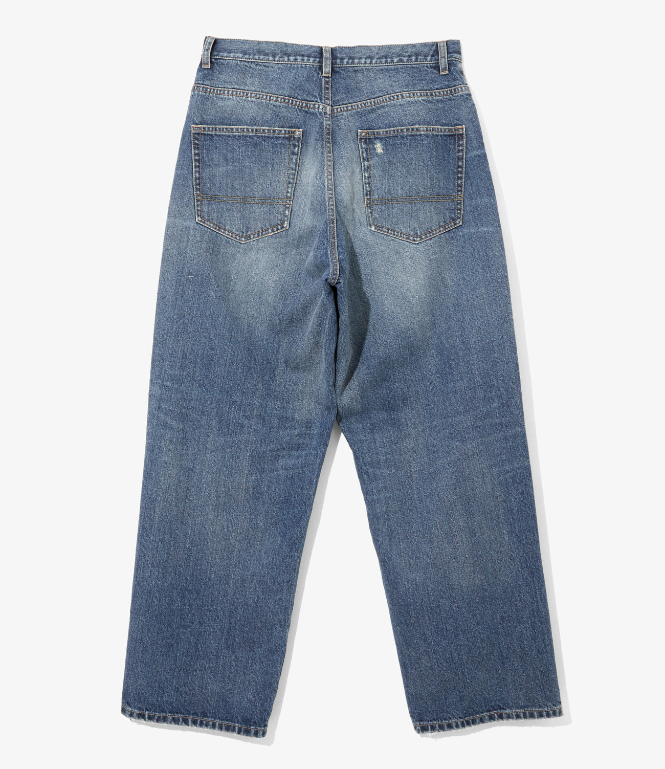 5Pockets Pant - Damaged Denim
