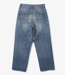 5Pockets Pant - Damaged Denim