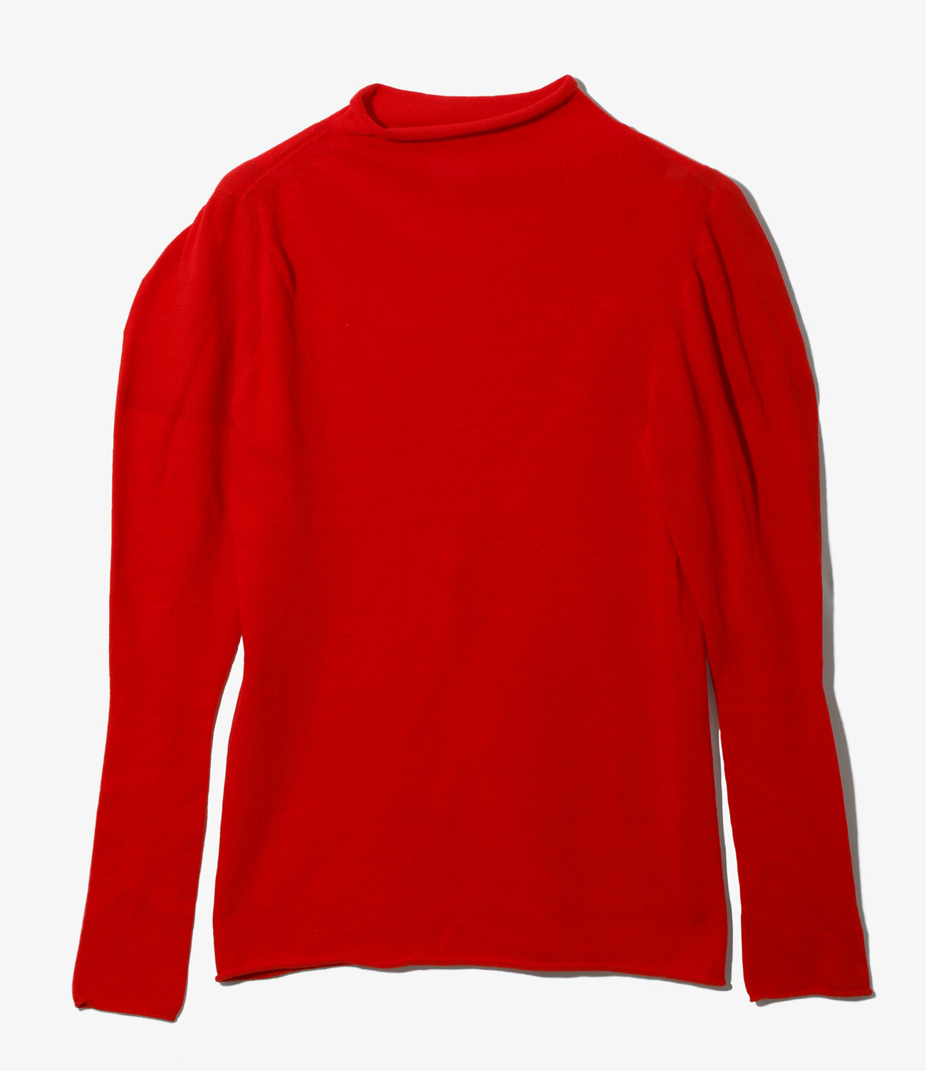 Puff Sleeve Sweater - Sheer