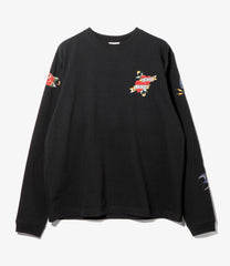 Printed Tattoo Long Sleeve Tee