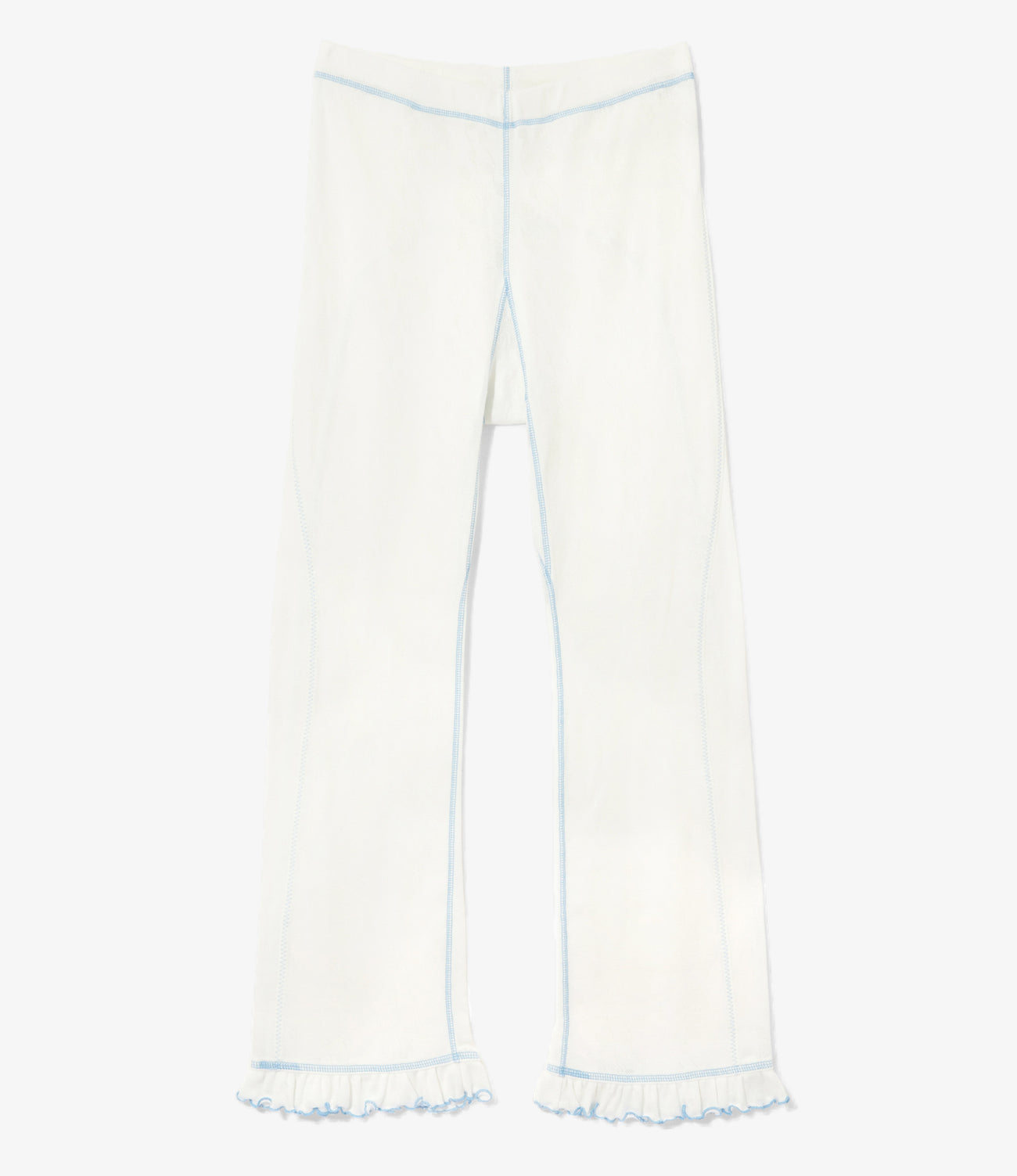 Color Stitching Pant - Eyelet Jersey