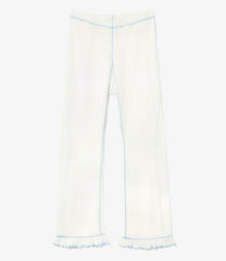 Color Stitching Pant - Eyelet Jersey