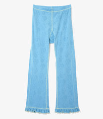 Color Stitching Pant - Eyelet Jersey