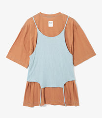 Camisole Top & Loose-fitting Tee - Unit Tops