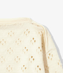 Two-Ways Spencer Basque Shirt - Cutwork