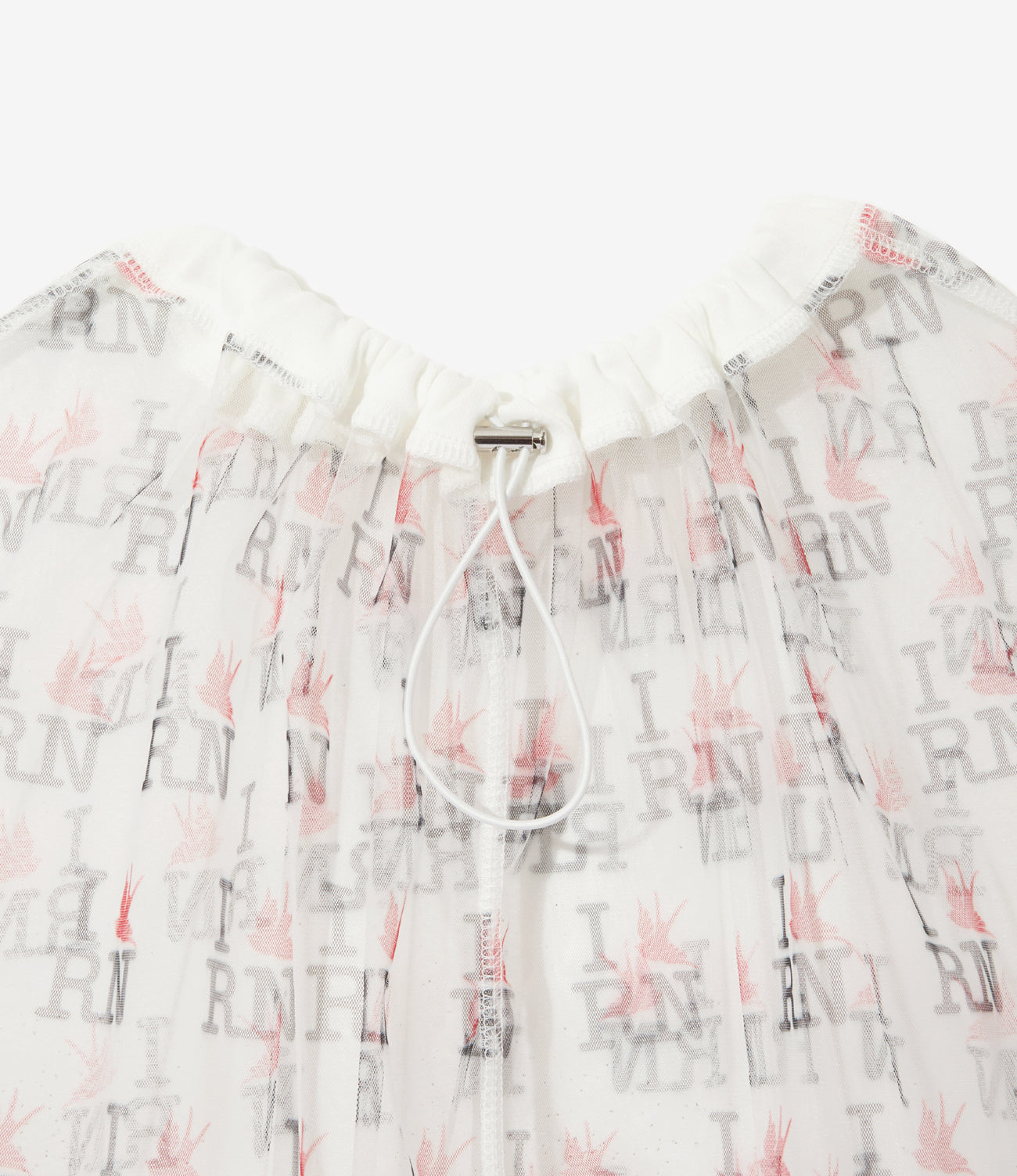 Crew Neck Shirt - Original Printed Tulle