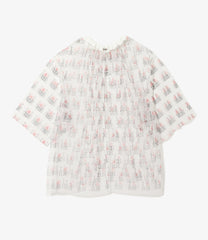 Crew Neck Shirt - Original Printed Tulle