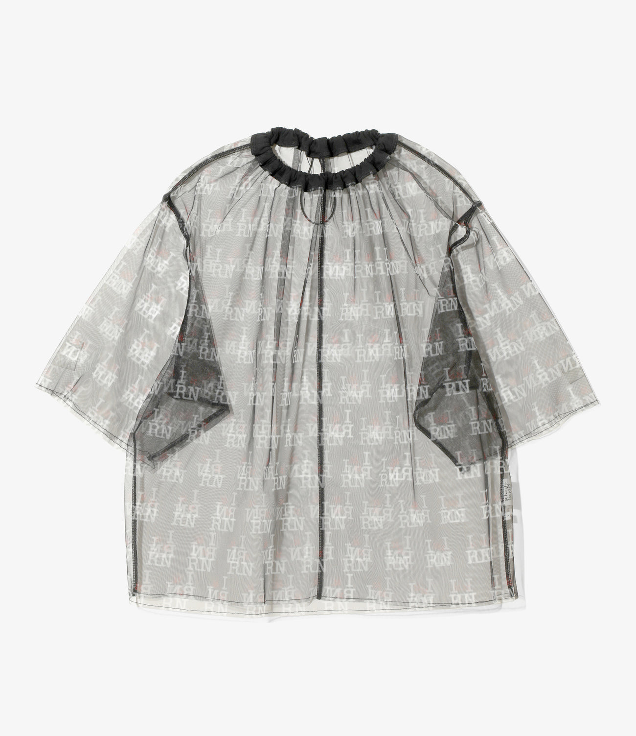 Crew Neck Shirt - Original Printed Tulle