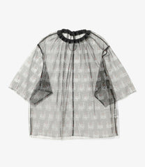 Crew Neck Shirt - Original Printed Tulle