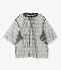 Crew Neck Shirt - Original Printed Tulle