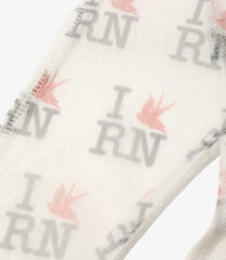 Hoody Scarf - Original Printed Tulle