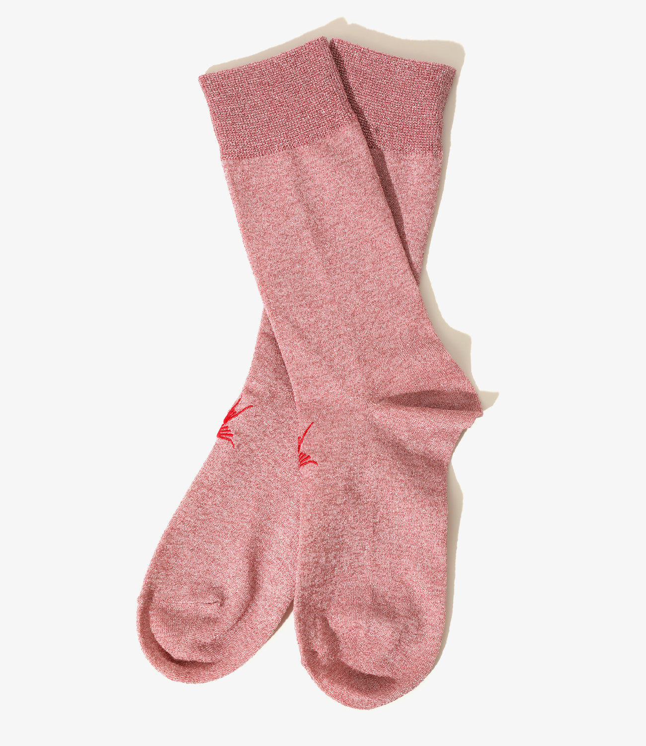 Swallow Stitch Glitter Socks