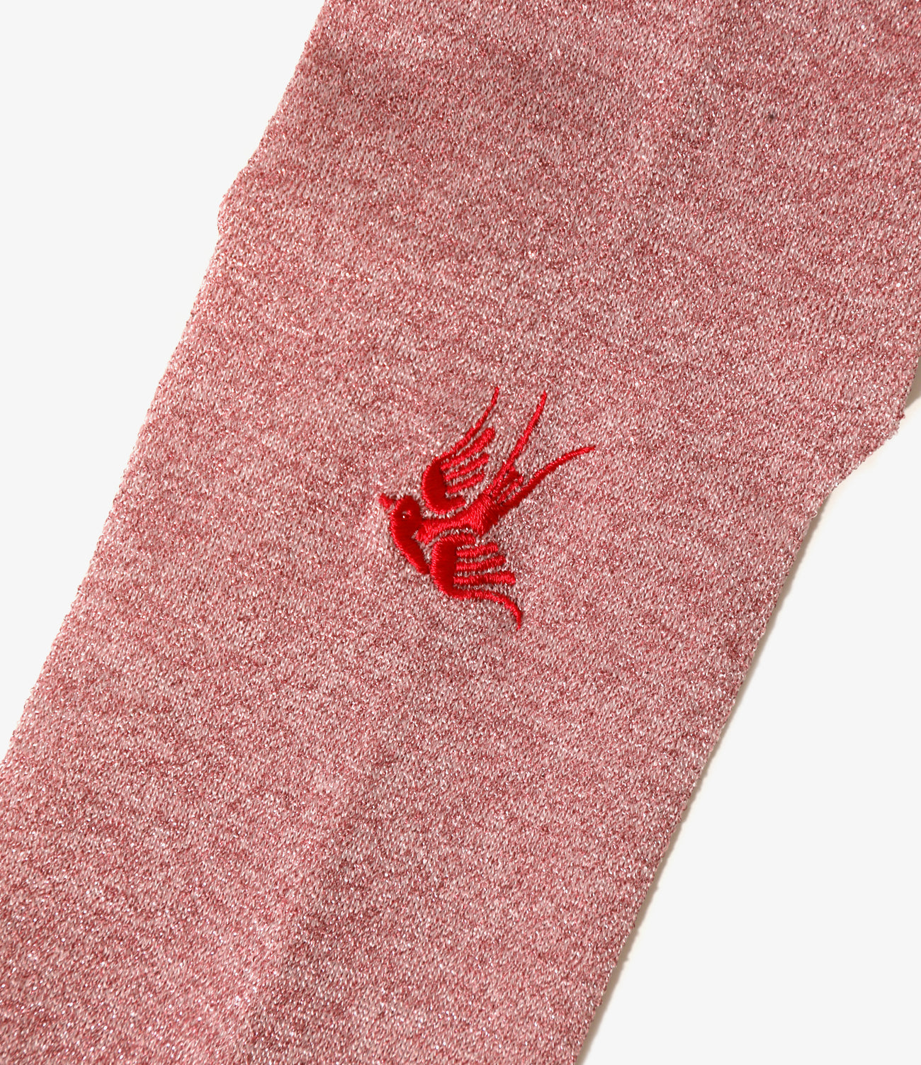 Swallow Stitch Glitter Socks