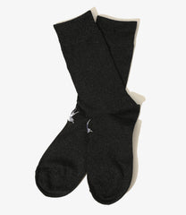 Swallow Stitch Glitter Socks