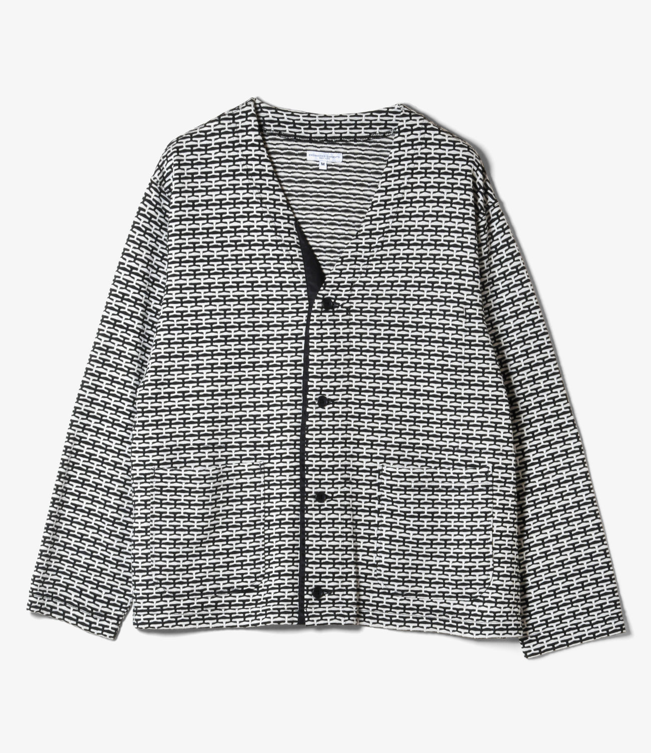 Knit Cardigan - CP Horizontal Knit Jacquard – NEPENTHES ONLINE STORE