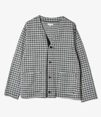 Knit Cardigan - CP Horizontal Knit Jacquard