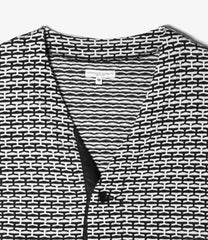 Knit Cardigan - CP Horizontal Knit Jacquard