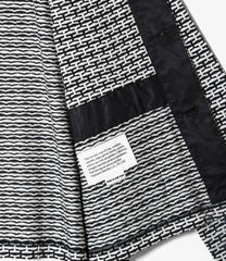 Knit Cardigan - CP Horizontal Knit Jacquard