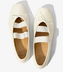 Material Combination Ballet Shoes