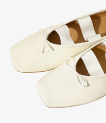 Material Combination Ballet Shoes