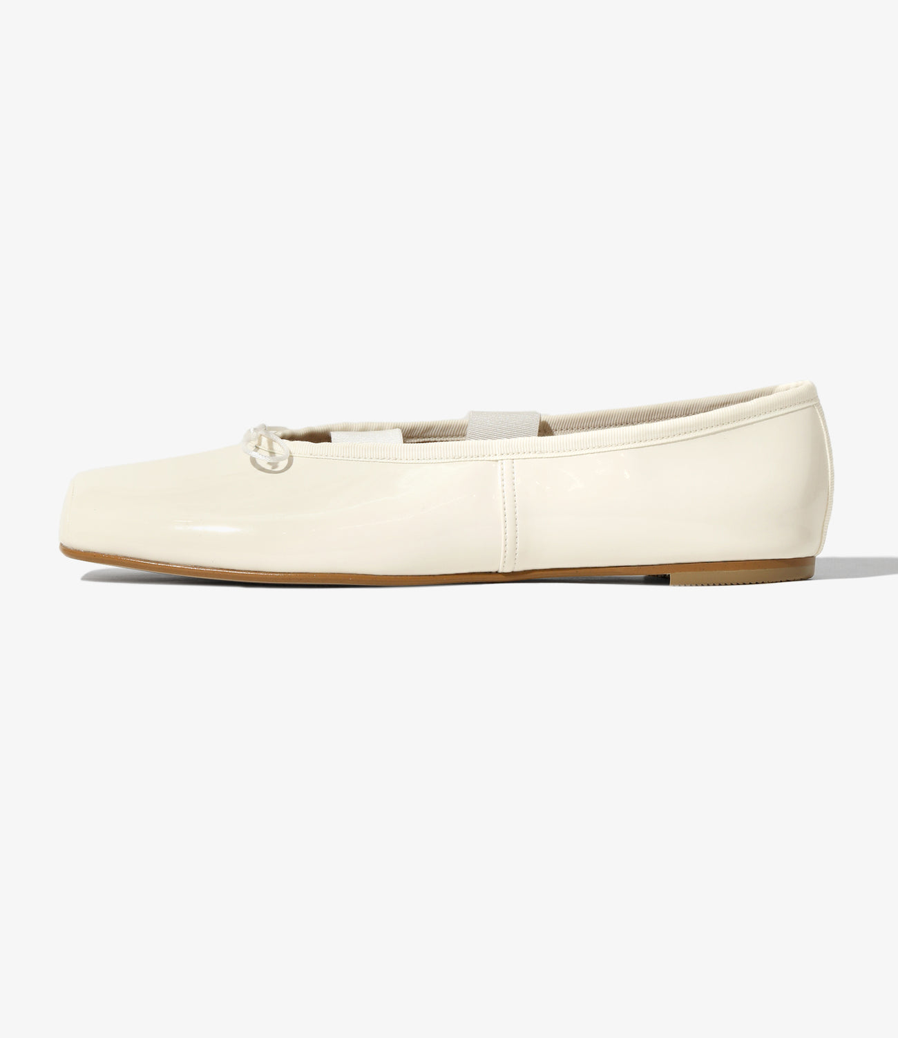 Material Combination Ballet Shoes