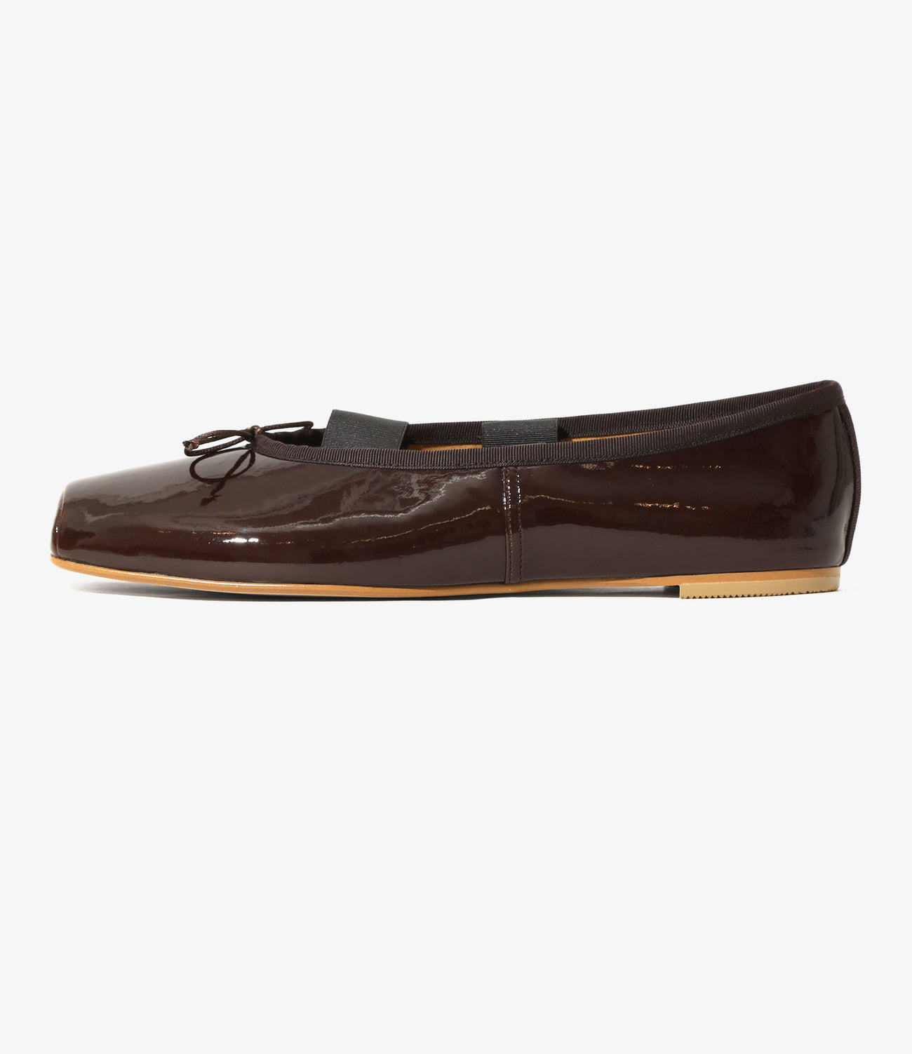 Material Combination Ballet Shoes