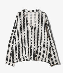 Knit Cardigan - Stripe CP Crochet