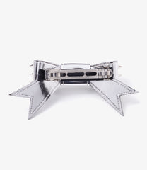 Ribbon Barrette With Studs