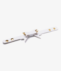 Ribbon Bracelet With Studs