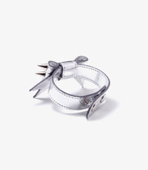 Ribbon Bracelet With Studs