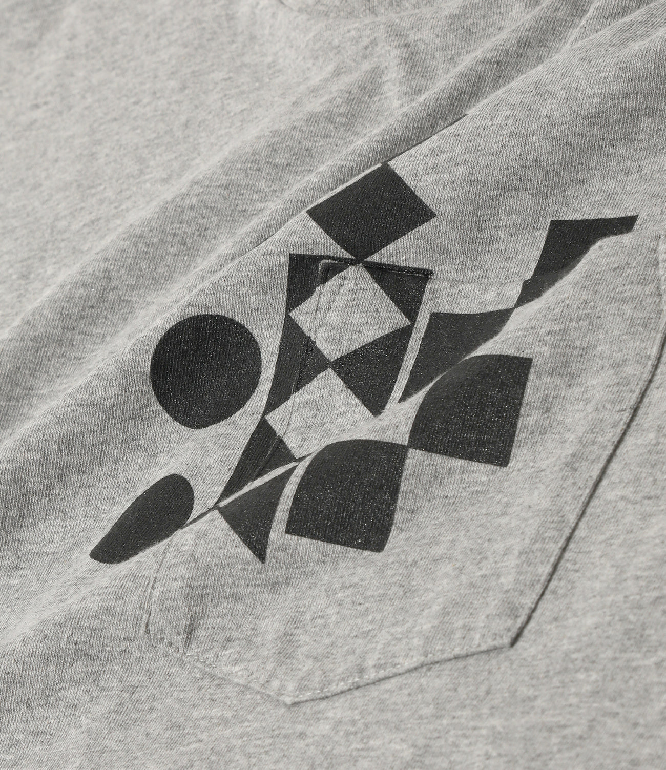 Printed Cross Crew Neck T-shirt - Multi Pattern