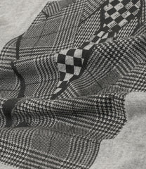 Printed Cross Crew Neck T-shirt - Suit