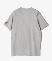 Printed Cross Crew Neck T-shirt - Suit