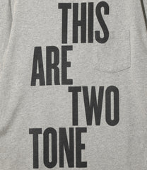 Printed Cross Crew Neck T-shirt - This Are